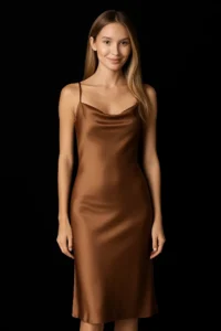 Satin dress